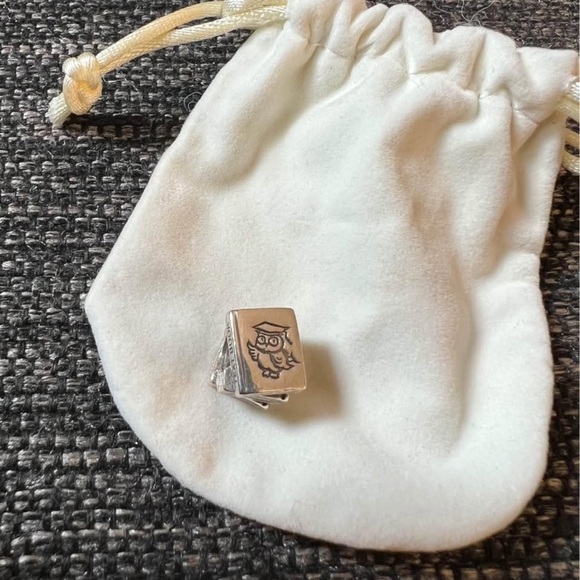 Pandora Sterling Silver Study Book Charm - Picture 4 of 6